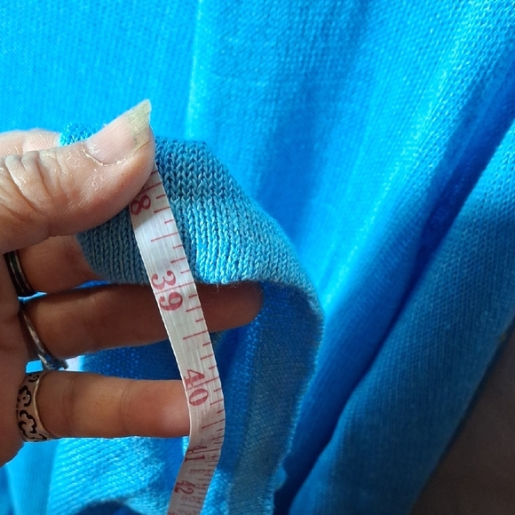 J. Jill Sky Blue Women's Cardigan (Can100) - Picture 5 of 5